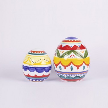 Uovo Scatola artigianale pasqua Folk ceramiche de simone Uovo Scatola artigianale pasqua Folk ceramiche de simone